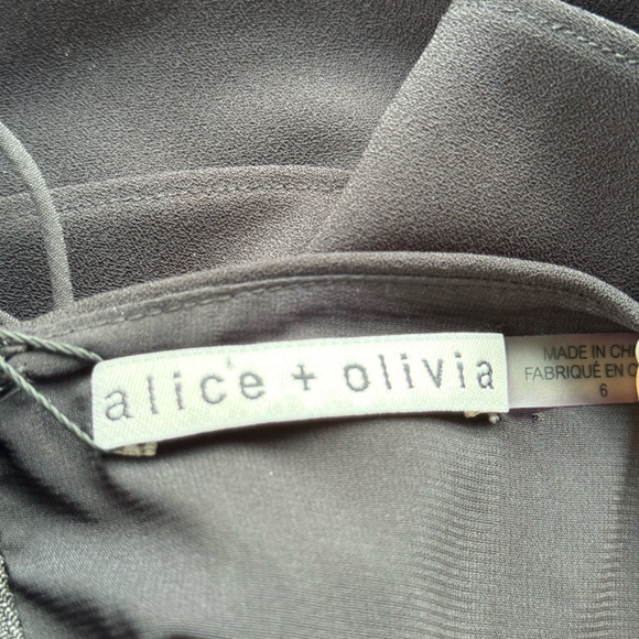 Alice + Olivia Elegant Black Halter Dress - Picture 11 of 11